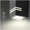 Garden wall lamp 1xGU10 IP44 gray