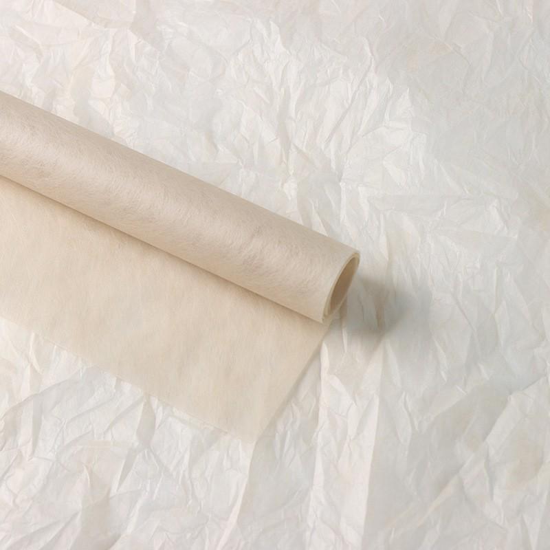 Perlmuttfarbenes Schnee-Birnen-Papier zum Einwickeln von Blumensträußen