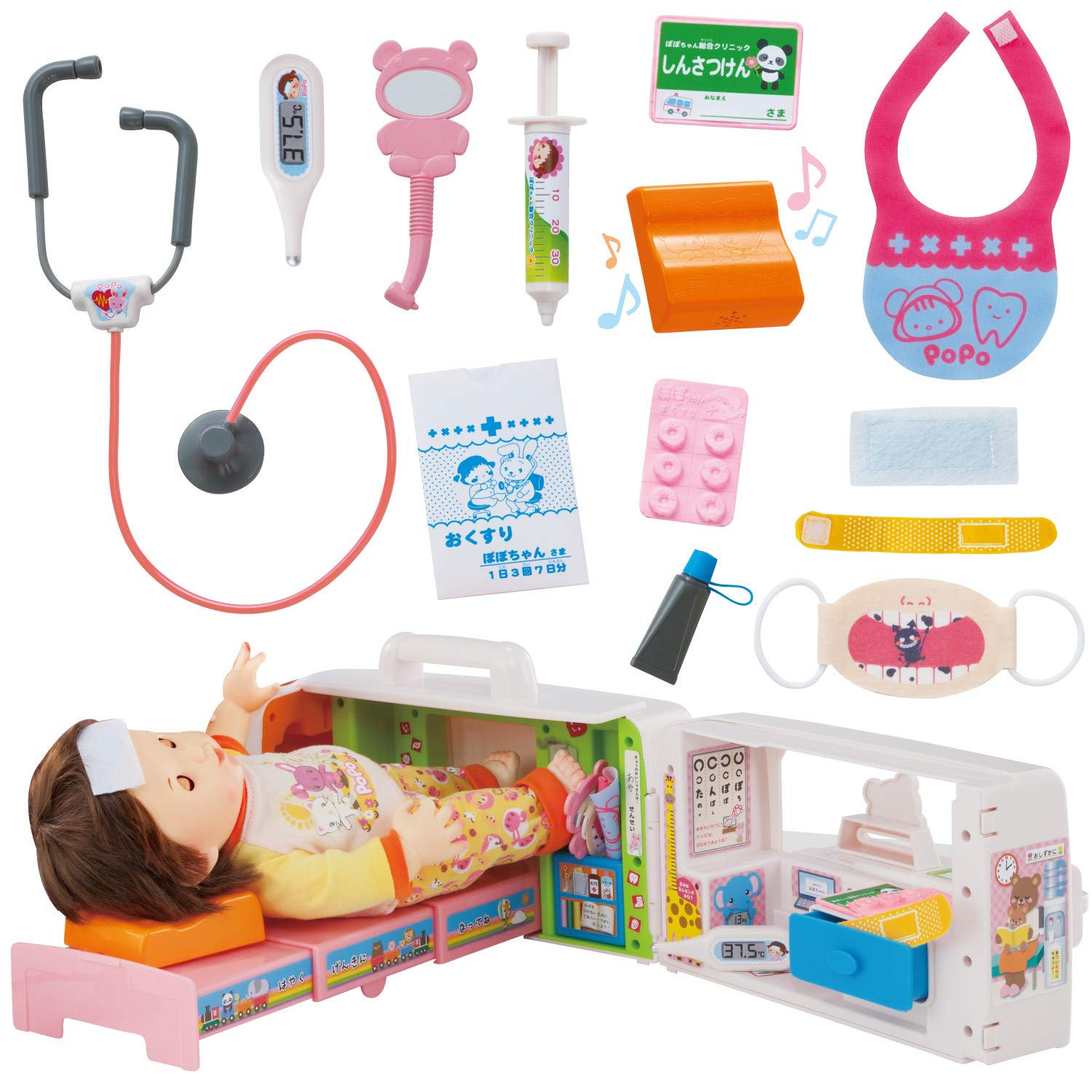 

People Инструмент Превратитесь в Говорящую Общую Скорую Помощь Клинику из серии Попо-чан! Попо-тян