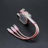 100W Type-C 3-in-1 Fast Charging Cable for Huawei, Android, and Apple Devices