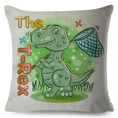 Bunter niedlicher Tierkissenbezug für Sofa Zuhause Kindergeschenk Dekor Haustier Cartoon Einhorn-Druck Kissenbezug Polyester Kissenhülle