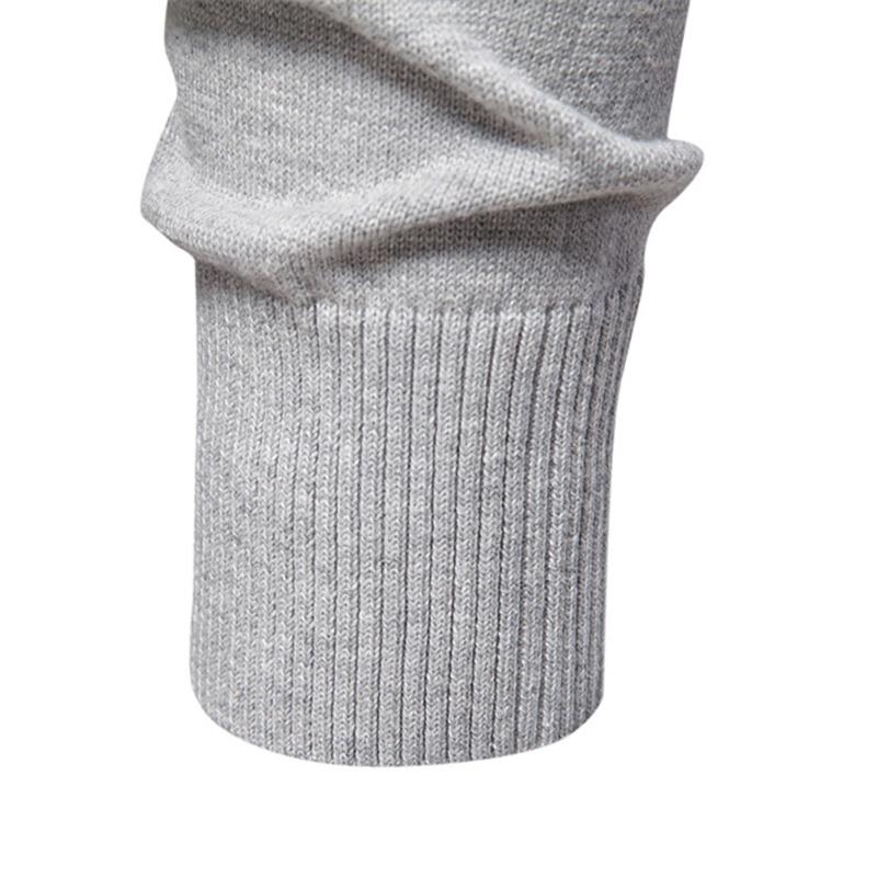 Callaway 2025 Autumn/Winter Embroidered New Large Men's Sweater Half Zipper Knitted Sweater Casual Striped Men's Top