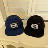 Spring and Summer Quick-drying Polka Dot Love Embroidery a Letter Baseball Hat Men and Women Breathable Flat Brim Soft Top Cap