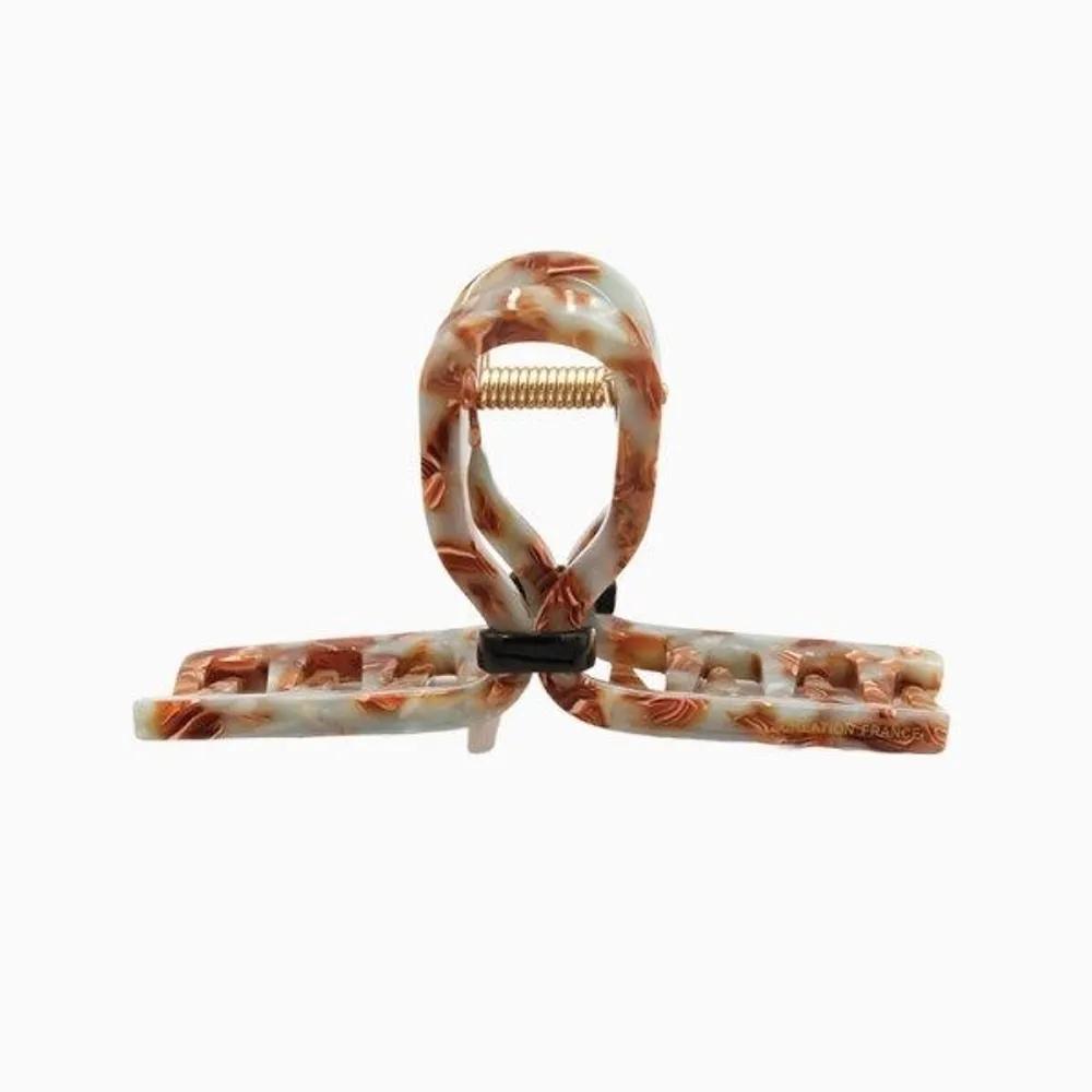 J Lauren Soft Marble Tie Clip H01354 Green Marble