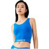 Adidas Letter Print Breathable Sports Tank Top Women Tops Blue 4A3H67-800
