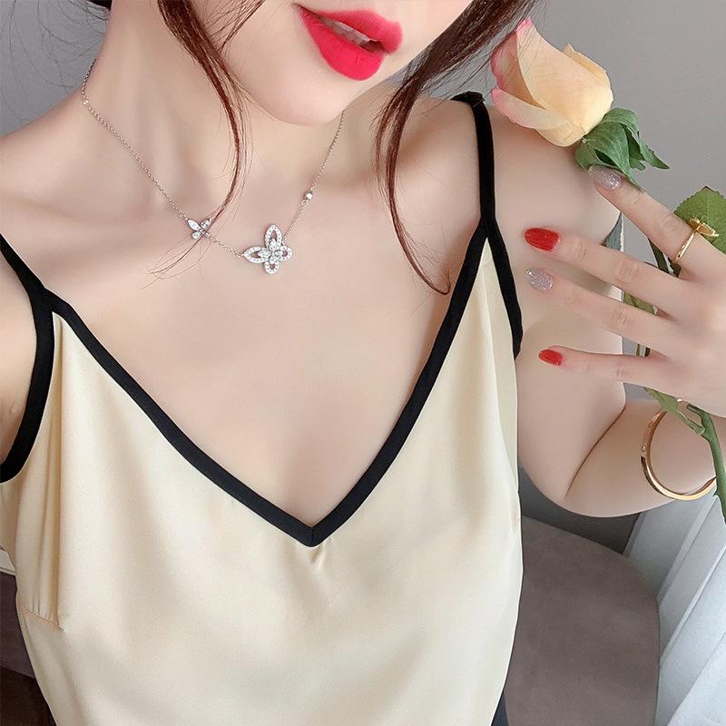 2026 Summer Versatile V-neck Chiffon Camisole: Elegant Layered Top