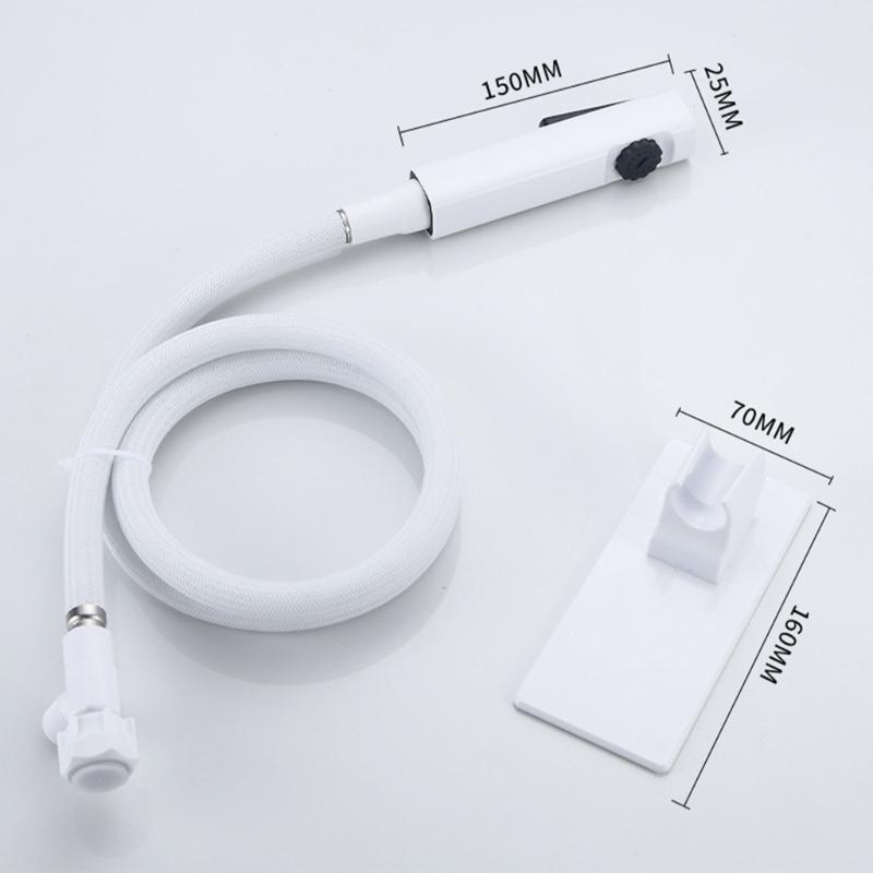 Ergonomic Handheld Toilet Sprays Tool with Corrosion Resistant Easy Installation Suitable for Multiple Cleaning Purposes