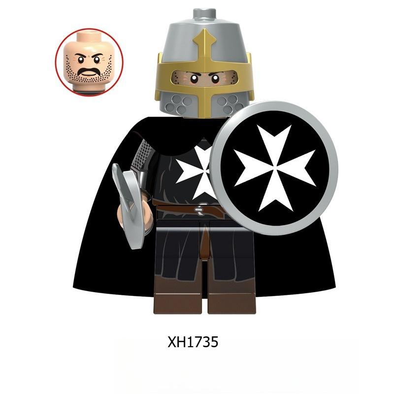 Mini Medieval Knight Building Blocks Creative Educational Gift for Kids