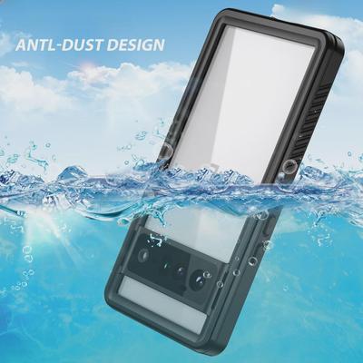 Google Pixel 6 Pro Waterproof Case: Fully Enclosed Protective Cover for Outdoor Diving & Swimming.