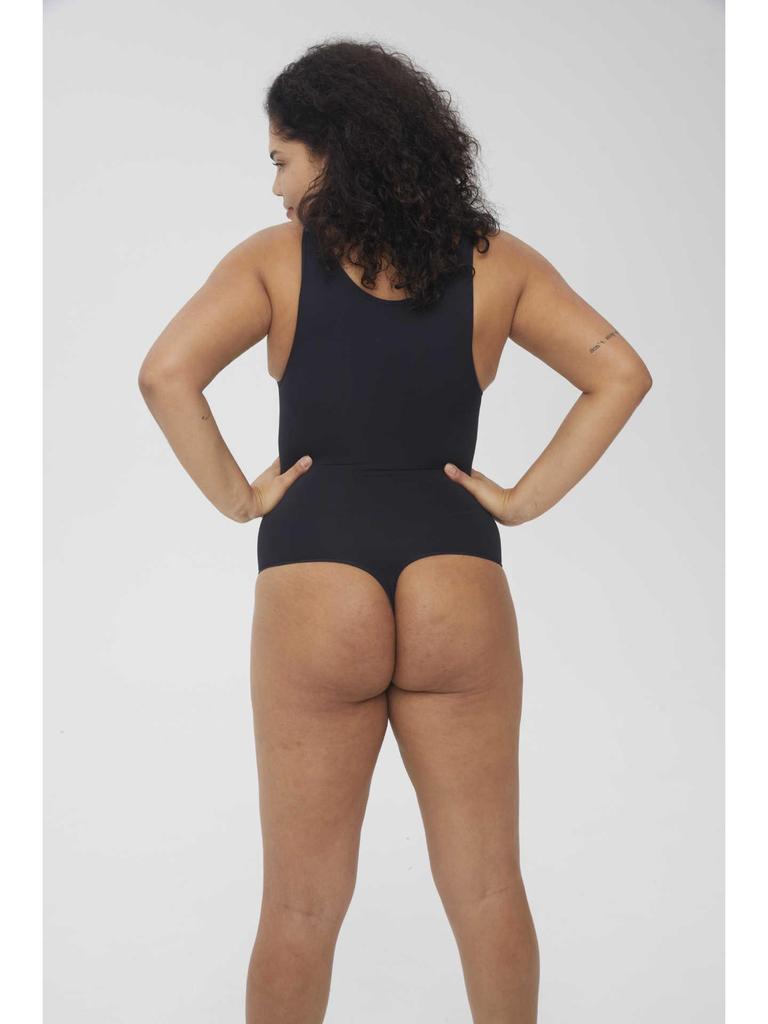 Seamless One-Piece Shaping Bodysuit with Bra, Abdomen Control & Hip Lift