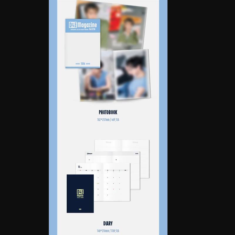 [Pre-order] SUPER JUNIOR-D&E 2026 SEASON’S GREETINGS [D&E Magazine Vol.1216]