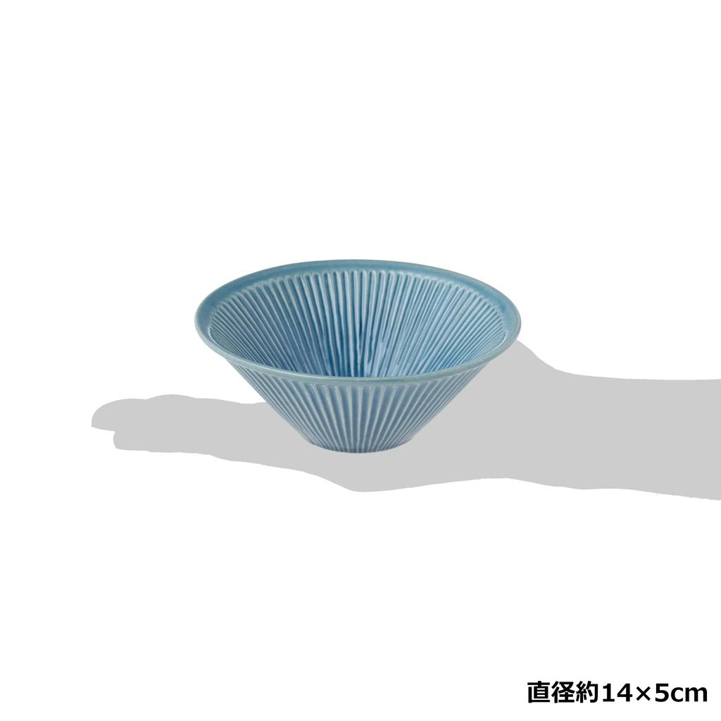 TOKI1919 MINOYAKI Turkish Glazed Traditional Shinogi Small Mino 14 x Suitable for Japanese Ryokan Ryokan and Restaurant Microwave and Dishwasher Made