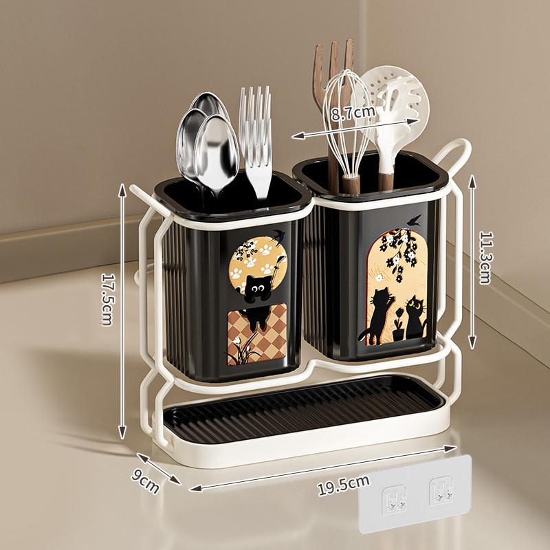 Chopsticks Container Kitchen Spoon Storage Container Household Storage Rack Chopsticks Basket Kitchen Chopsticks Container