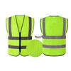 Reflexní bezpečnostní vesta s více kapsami