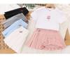 Girls' Summer Midi Pleated Skirt with Anti-Exposure Shorts