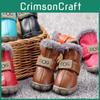 Cozy And Stylish Winter Pet Cotton Shoes For Small Dogs Available In Four Colors