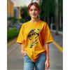 Beautiful Graphic Printed Cotton Blend T-shirt Women Summer Wear Top Combo of 2