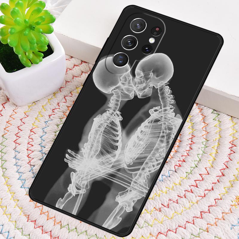 X-Ray Human Anatomy soft TPU Phone Case For Samsung Galaxy note 10 pro S26 S25 S24 S23 S22 Ultra Plus S21 FE S20 Cover