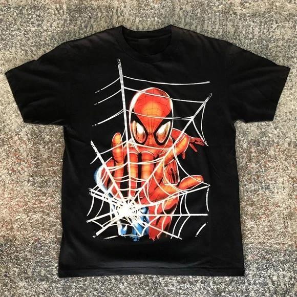 Редкая футболка Spider-Man Mad Engine Marvel Размер S-5XL Репринт Унисекс Футболка S