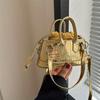 Ladies Fashion Small Handbag Mini Handbag Hand-held Single Shoulder Square Bag Lipstick Bag Coin Purse Fashion Party Travel Bag