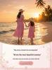 Vestito da Spiaggia Monospalla Madre-Figlia