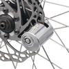 Bicycle Disc Brake Lock Stainless Steel Anti-Theft Security Sturdy Wheel Disc-Brake Lock Waterproof For Motorcycle Electric Bike