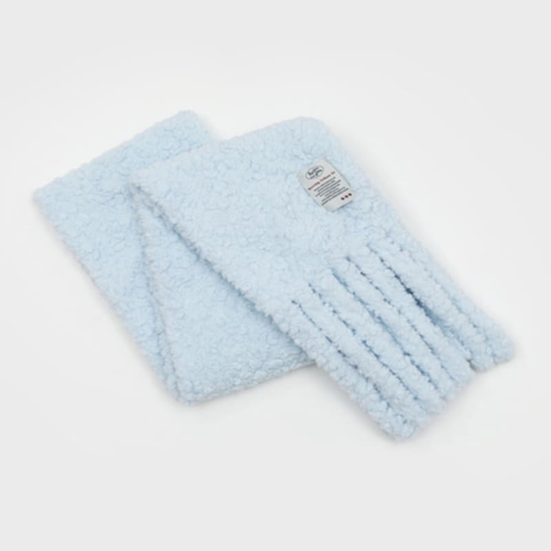 RECLOW CLOUDY MUFFLER PASTEL BLUE