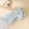 Breathable Mesh Fabric Headband Newborn Headwrap with Cute Bowknot Design Comfortable Baby Hair Accessories