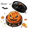 Skeleton Dumpling Toy 1/5/6Pcs Halloween Squeezing with Steamer, Pumpkin Ghost Eyeball Bun Stress Relief for Kids Adults, Party Favors