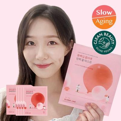 Camellia Deep Collagen Elasticity Gel Mask 4 Sheets (On)