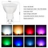 Tuya WiFi Smart GU10 RGBCW Dimmable Spotlight, Voice-Controlled with Alexa Compatibility.