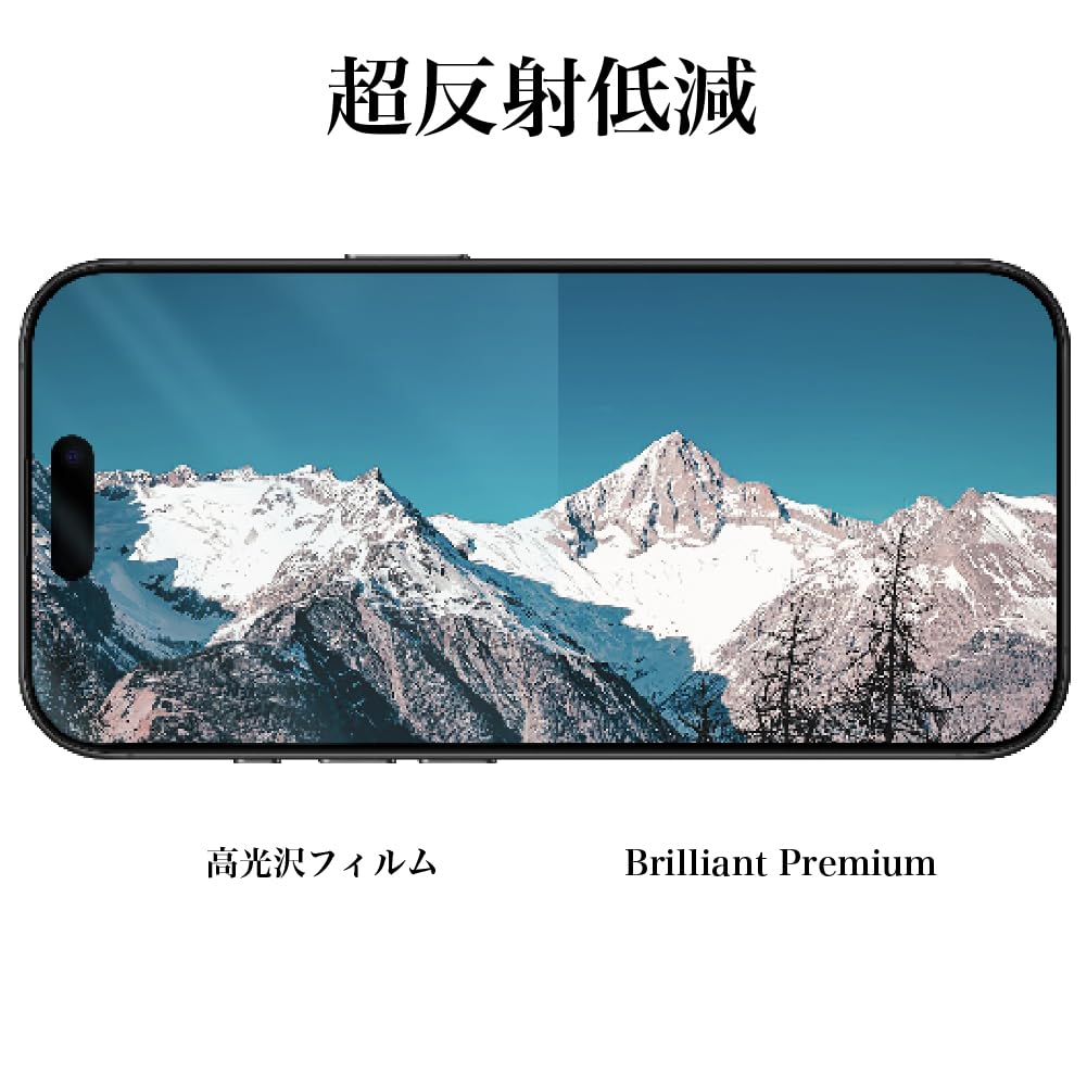 Miyabix Ultra High Gloss Screen Protector for Nintendo Switch Made in Japan 2, AR, Anti-Reflection,