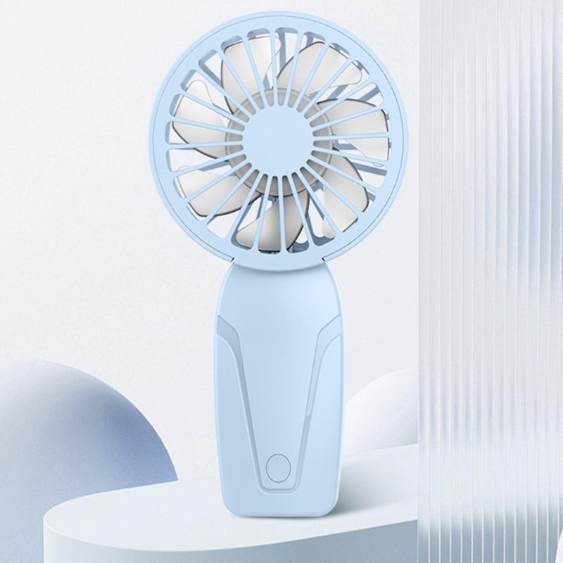 Handheld Fan Portable Fan Rechargeable Small Pocket Fan with 3 Speed USB Fan for Office Outdoor Indoor Pocket Fan