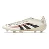 Predator Elite Fără șireturi FG Pachet Vânător de Goluri Adidași Unisex Crem Alb Murdar Negru-Intens ID3872