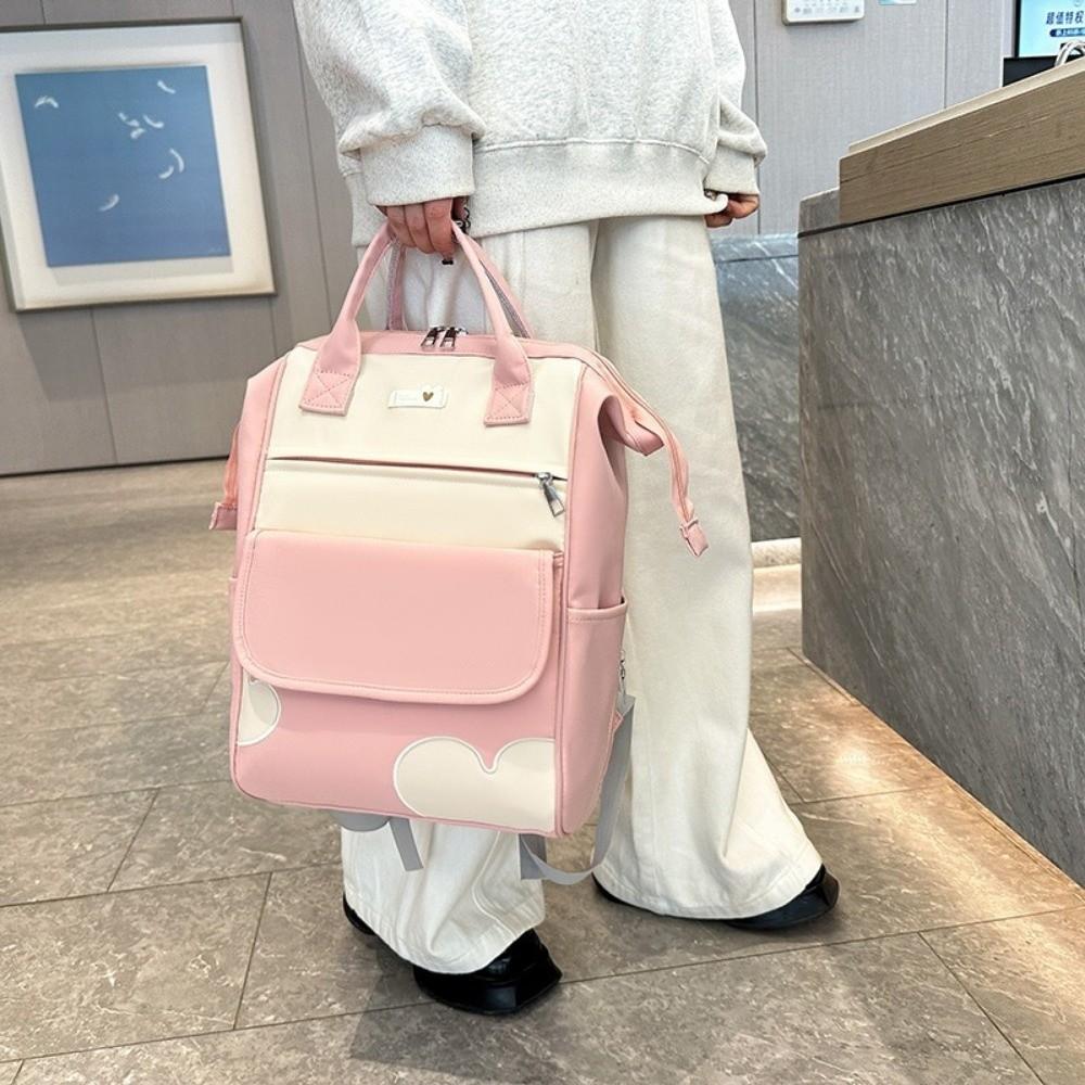 Babywindeltasche mit großer Kapazität Leichte Mamatasche Tragbarer Damenrucksack Reise