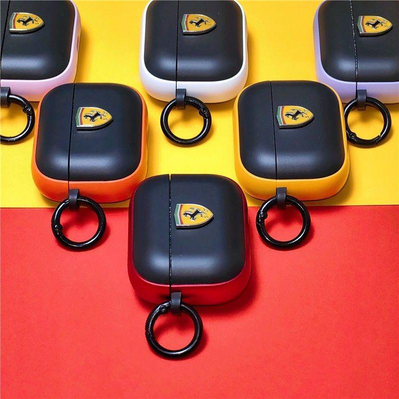 New Apple Wireless Bluetooth Earphone Protective Case For Ferrari 458 488 599 612 FF F12 for AirPods Pro Pro2 3 4 Generation JG7