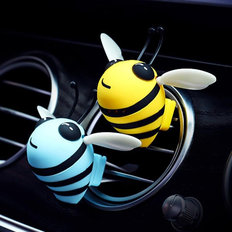 Auto Lüftungsschlitz Clip Anhänger, Bienen Auto Diffusor Lüftungsschlitz Clip, Öl Diffusor Lüftungsschlitz Clip, Auto Lufterfrischer für Frauen Autostyling