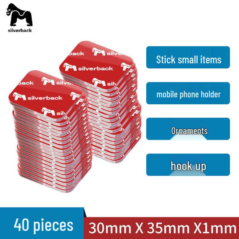 High Viscosity Transparent Nano Tape with Strong Hook & Loop Fastener for Cars and Homes