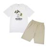 [Yoshida Yuu] Snoopy Mesh Setup Top and Bottom Set Room Wear Pajamas Summer Men's Women's