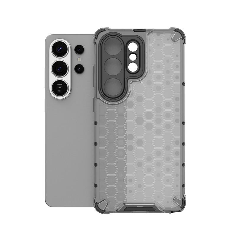 Honeycomb Minimalist Airbag Anti-drop Phone Case for Samsung Galaxy S26 Ultra Edge S26 Camera Protect Second Layer Cover Funda