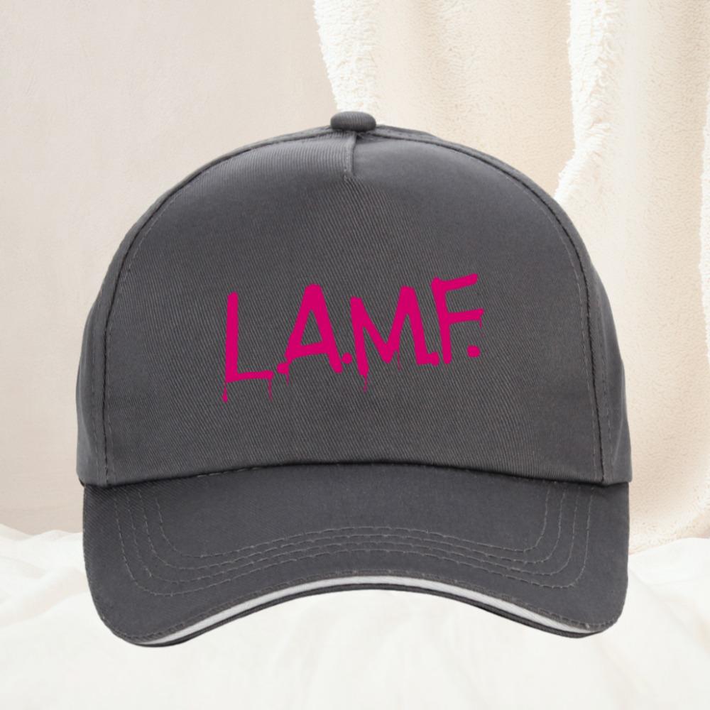 LAMF LAMF Wie von Johnny Thunders getragen Baseballkappe cool Unisex Damen Verstellbar Outdoor Groß für Laufen und Wochenendhut