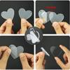 Sublimation Acrylic Heart-shaped Keychain Blank Valentine's Day Jewelry Crafts Party Decoration Accessories