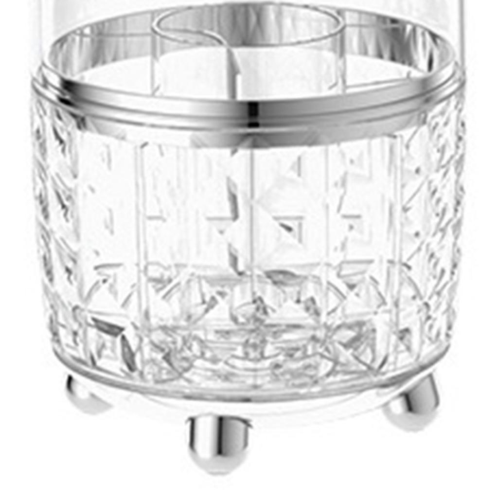 Rotating Pen Holder Desktop Makeup Brush Storage   Plastic Home Decoration for Cosmetics Pencil