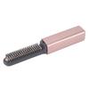 Mini Flat Iron USB Rechargeable 15S Heat Up Cordless Small Hair Straightener for Short Hair Bangs Pink Gold