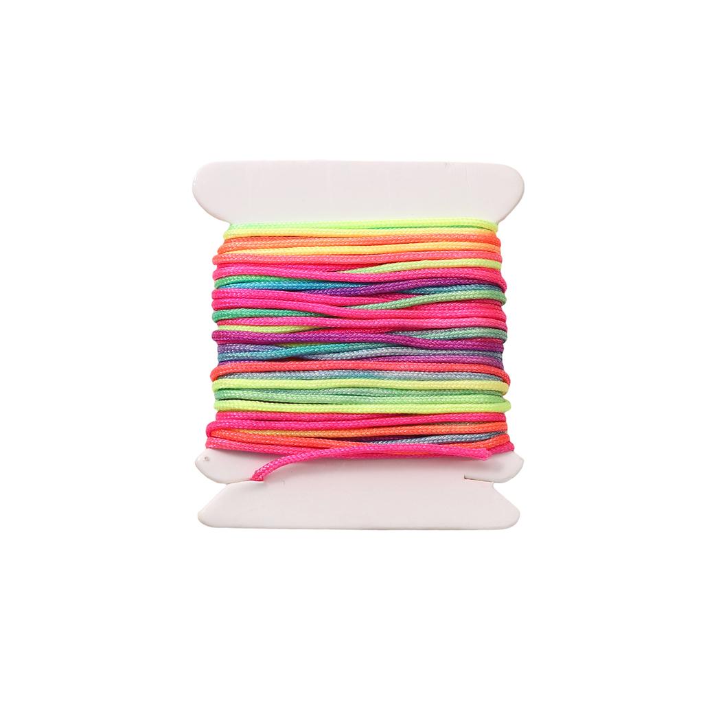 5-50m/lot 0.8mm Cotton Cord Nylon Cord Thread String DIY Beading Braided Bracelet Jewelry Making