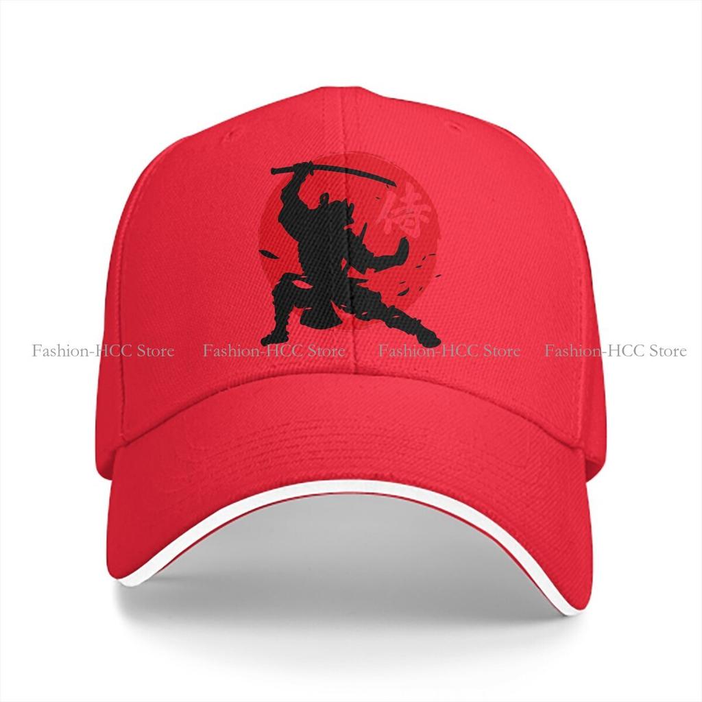 Sword Culture Solid Color Baseball Caps Peaked Cap Japanese Samurai Warrior Bushido Sun Shade Hats Men Women