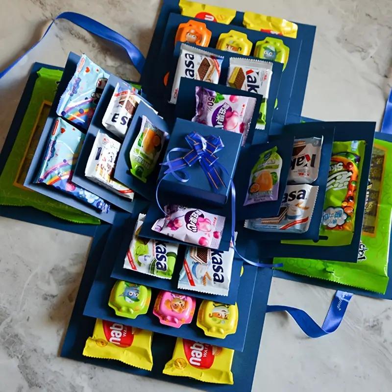 1Pc DIY Surprise Gift Box for Birthdays, Valentine's & Weddings - Perfect for Proposals & Party Favors, Includes Lid