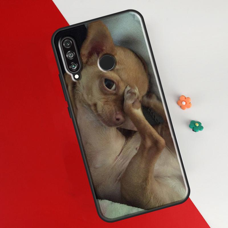 Chihuahua Dog Cover For Huawei P30 Pro P50 P20 P40 Lite P Smart 2021 Nova 5T Case For Honor 50 8X 10i