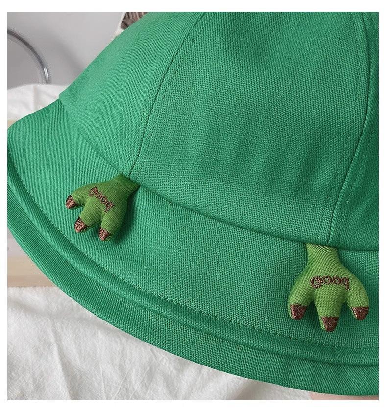 Frog Bucket Hat for Women Cute 3D Big Eyes Frog Sun-Shade Travel Novelty Fisherman Cap Foldable Daily Commute Kawaii Basin Hat
