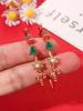 2PC Women's Fashion Christmas Earrings Jewelry Accessories Suitable for Date, Party, Festival Gifts